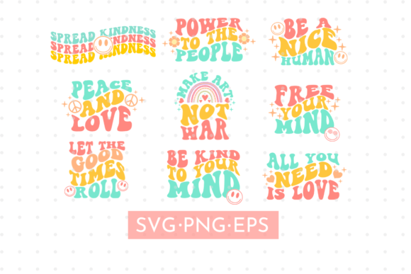 Download Hippie Quotes Bundle Good Vibes - Vibe Collection