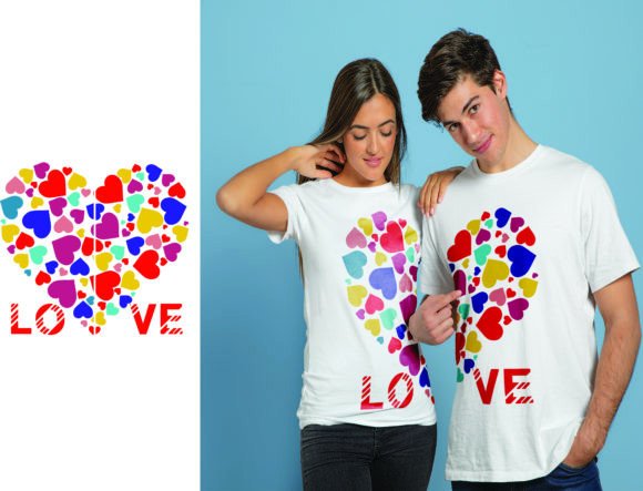 Download Love Couple Valentine T Shirt  Design - T shirt Collection