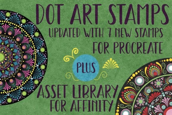 Download Dot Art Updated Stamps and Asset Library - Premium Resources