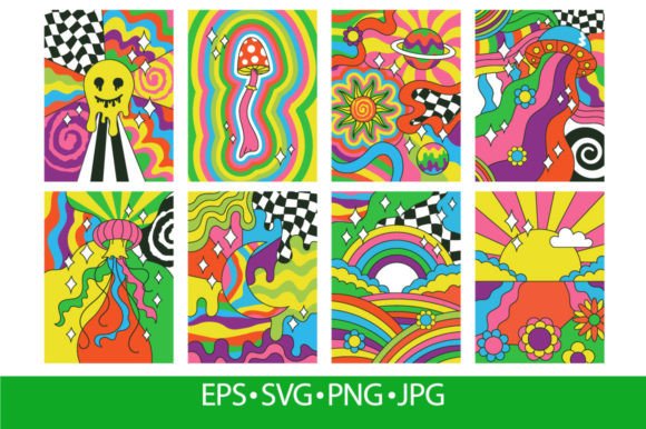 Download Hippie Style, Groovy Vibes Retro - Vibe Collection