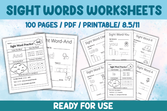 Download Sight Words Workbook for 1st Grade - 1st grade Collection