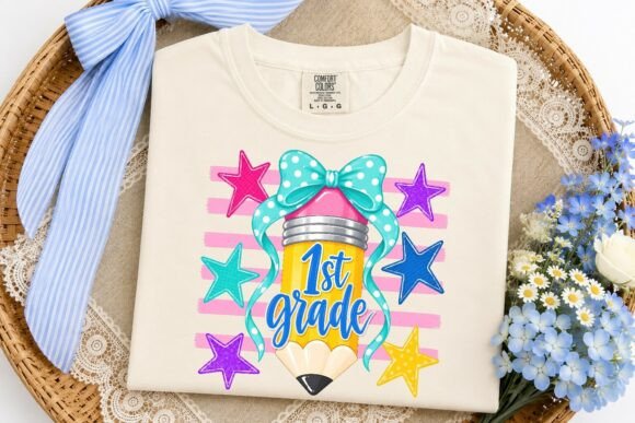 Download 1st Grade Pencil Bow PNG Clipart - 1st grade Collection
