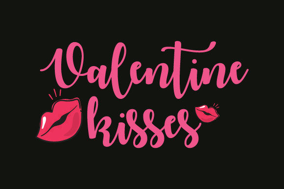 Download Valentine Kiss Design for Valentine - Kiss design Collection