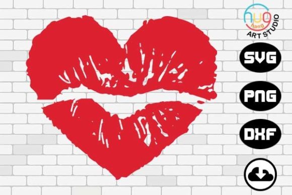 Download LIP Heart, Lips , Kiss Design - Kiss design Collection