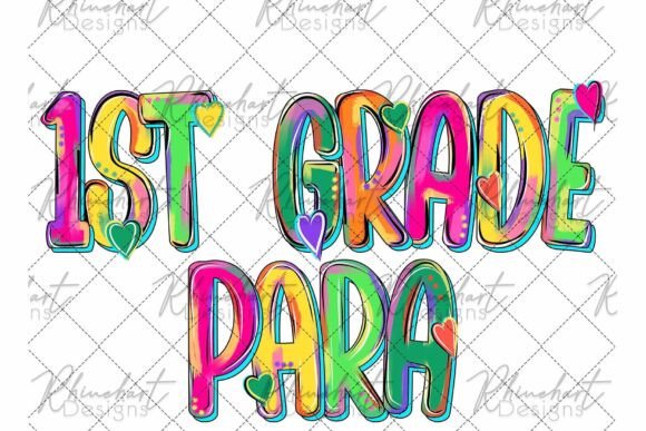 Download Colorful 1st Grade Para Teacher Student - Premium Resources